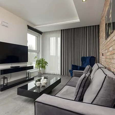 Milionowa Loft Apartment With Parking In Lodz By Noclegi Renters Exterior photo